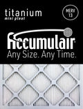 Accumulair Titanium 20x32x1 Allergen Reduction Air Filters (4 Pack)
