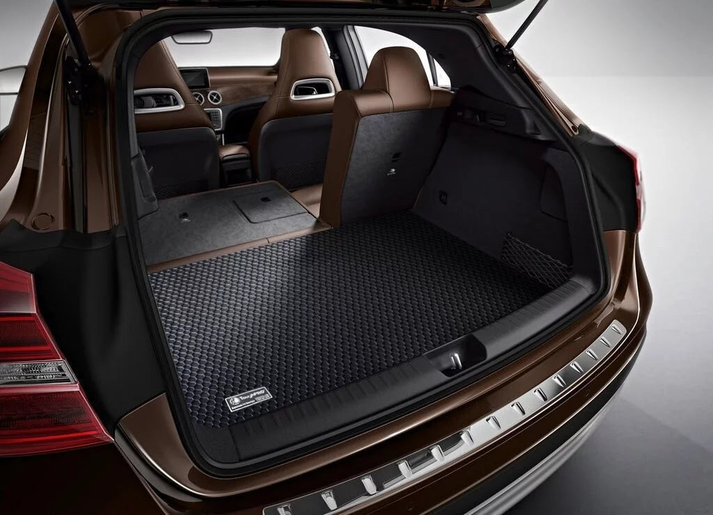 ToughPRO - Cargo Mat Compatible with FORD Explorer - All Weather Heavy Duty (Made in USA) - Black Rubber - 2015