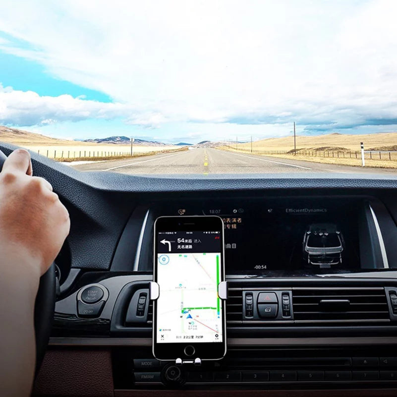 Air Vent Car Mount for Jitterbug Smart3 Phone - Holder Dock Cradle Gravity Auto Lock Q1R Compatible With Lively Jitterbug Smart 3 Model