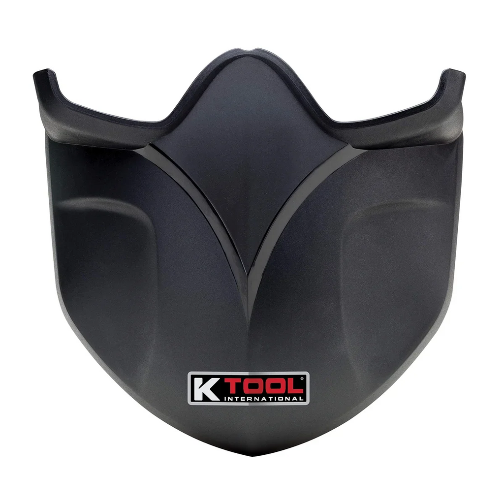 K Tool International 70046 Auto Darkening Welding Goggle Kit for Garages, Repair Shops, and DIY, Lightweight, 5-13 Adjustable Shades, Fire Retardant Hood, Bump Cap, Shield and Carrying Bag, Black/Red