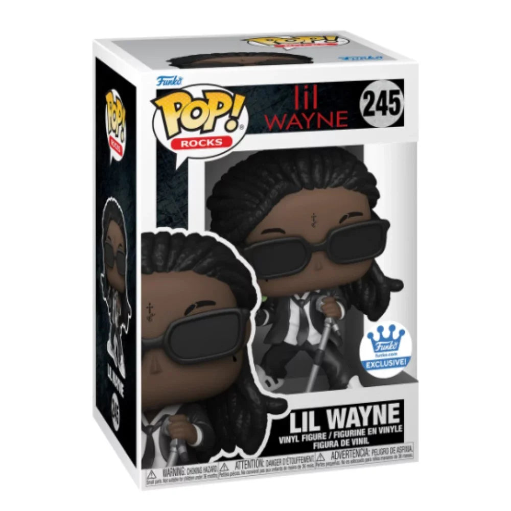 Funko POP! Rocks Lil Wayne #245 [Lollipop] Funko Shop Exclusive