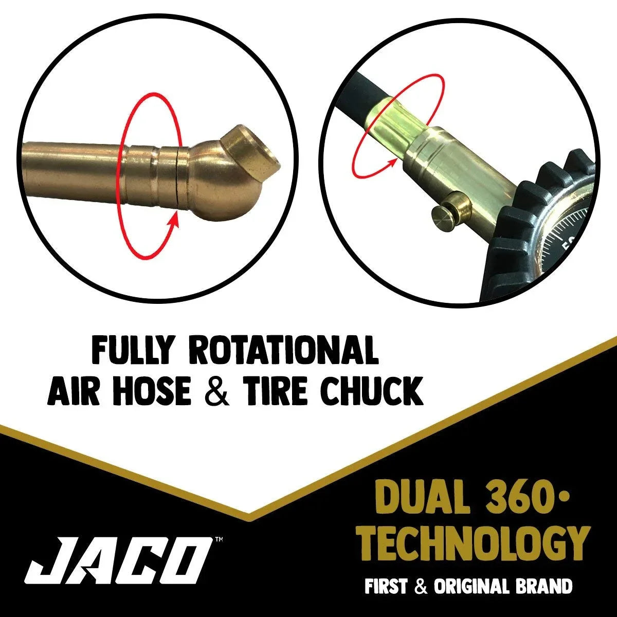 JACO Superior Products JACO ElitePro Tire Pressure Gauge - 100 PSI