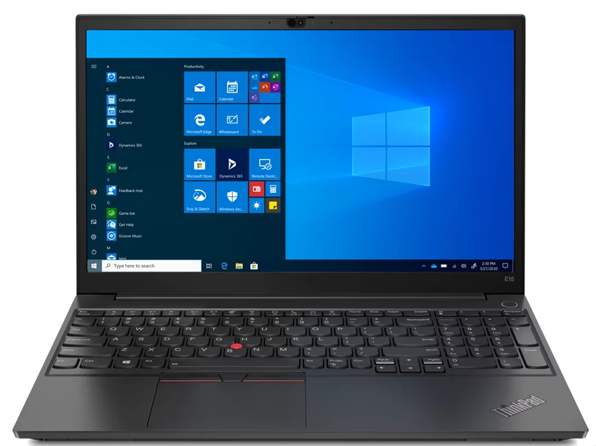 Lenovo Thinkpad E15 Gen 2 Business Notebook, 15.6" FHD (1920 x 1080) Non-Touch, 11th Gen Processor Core i7-1165G7, 32GB RAM, 1TB SSD, Processor Iris Xe Graphics, Windows 10 Pro