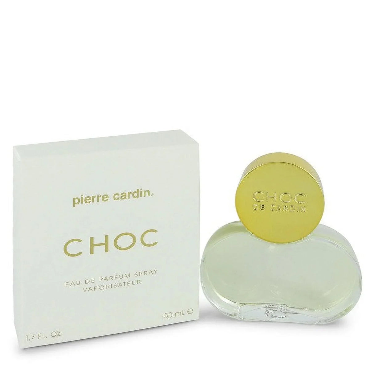 Choc De Cardin by Pierre Cardin Eau De Parfum Spray 1.7 oz for Women Pack of 4