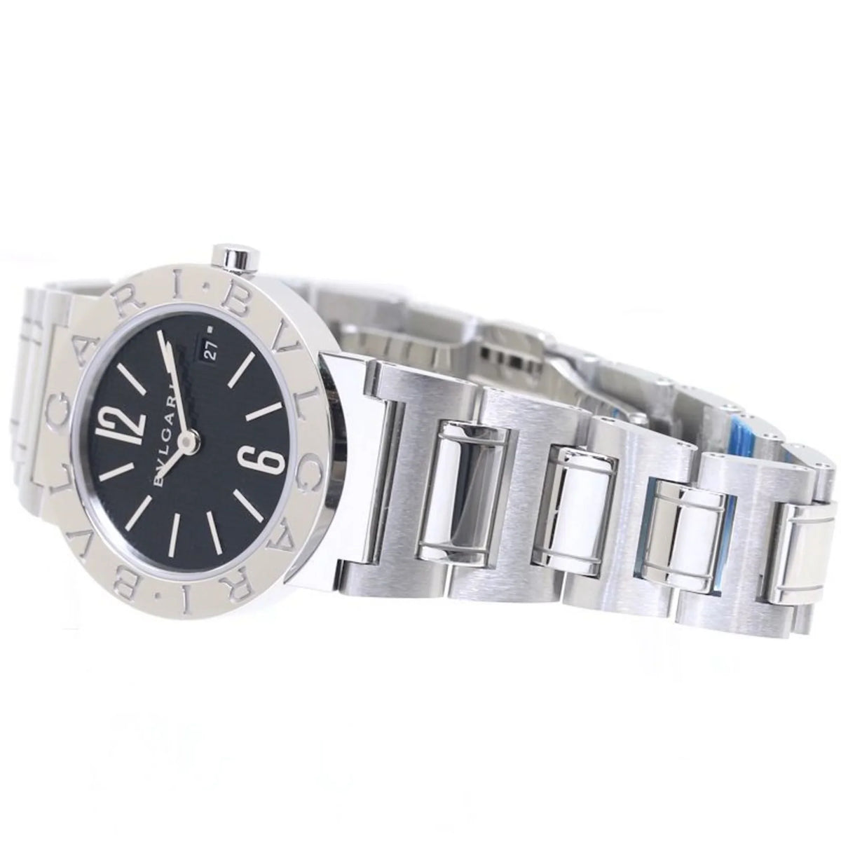 Pre-Owned BVLGARI Bulgari Bvlgari BB26BSSD BBL26S Stainless Steel Women's Watch 39355 (Like New)