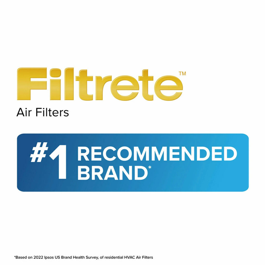 Filtrete 18x18x1 Air Filter, MPR 1500 MERV 12, Allergen, Bacteria and Virus, 1 Filter