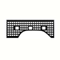 Putco 195021 Molle Panel Fits select: 2020-2022 CHEVROLET SILVERADO, 2020-2022 GMC SIERRA