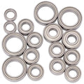 1Up Racing 1UP450041 CV2 Pro Ball Bearing Set for XRAY XB2 23, Chrome & Ceramic