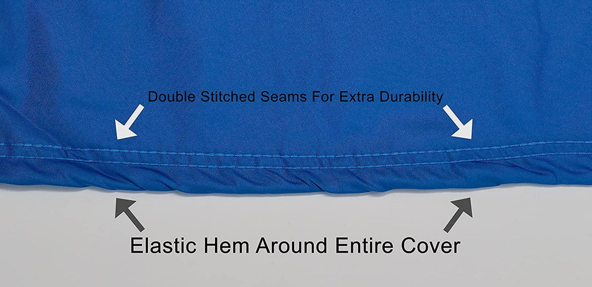 Weatherproof Jet Ski Covers for Yamaha EXR 2021 - Yellow/Black Color - All Weather - Trailerable - Protects from Rain, Sun, UV Rays, and More! Includes Trailer Straps and Storage Bag