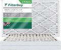Filterbuy 16x25x2 MERV 8 Pleated HVAC AC Furnace Air Filters (3-Pack)