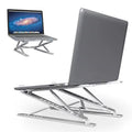 WOVTE Computer Stand Adjustable Computer Riser Ergonomic Computer Tray for Tablet & Computer (10inch - 15.6inch) for iPad, for MacBook Pro/Air, Surface Computer, Samsung, HP Notebook