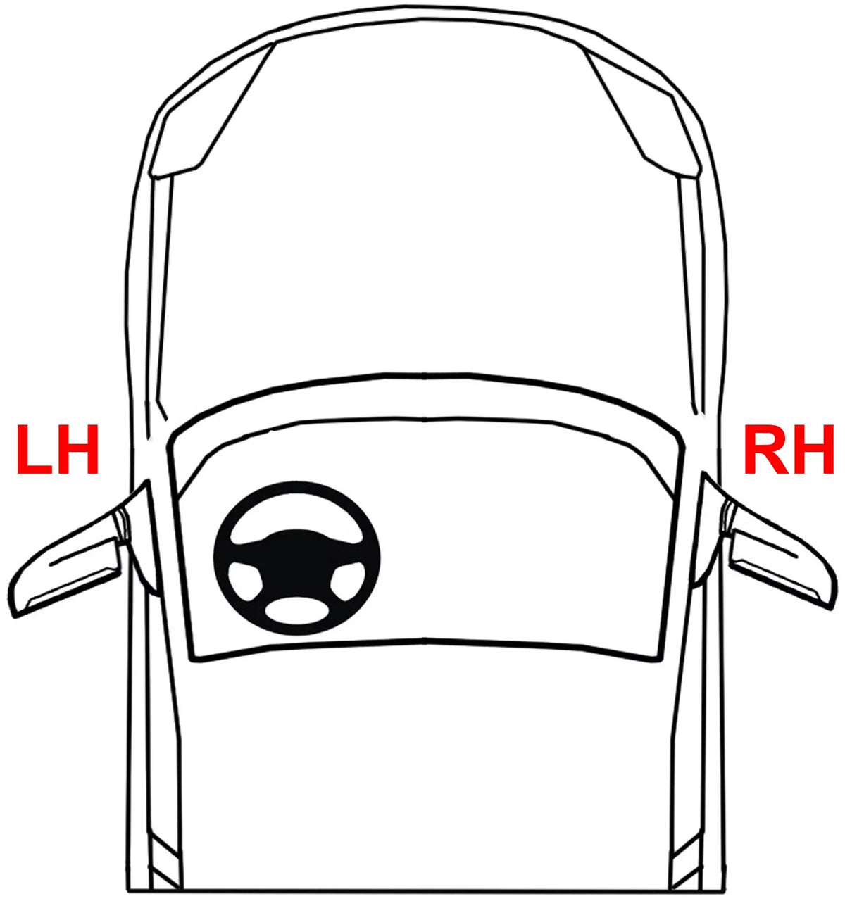 Mirror Compatible With 2006-2010 Hyundai Sonata Right Passenger Side Heated Paintable Kool-Vue
