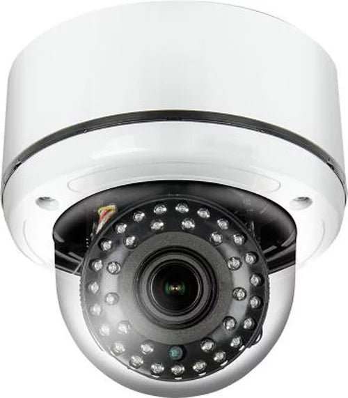 Eyemax TIV-134V-W HD-TVI 1080p IR Vandal DOME Camera 2.8-12mm, 35 IR LED Dual Power
