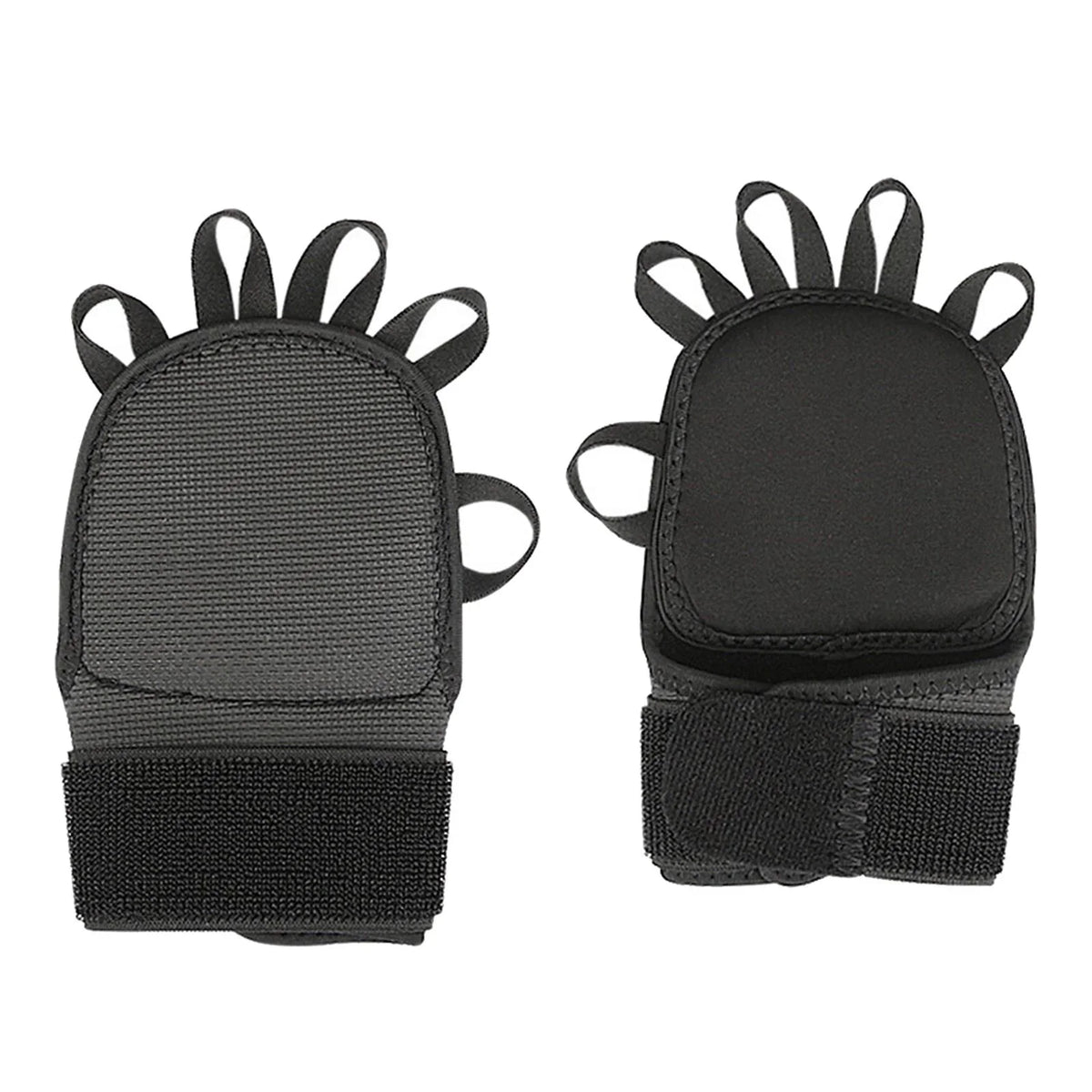 AMLESO 5xGymnastics Hand Grips Power Lifting Grips for Shrugs Deadlifting Kettlebells