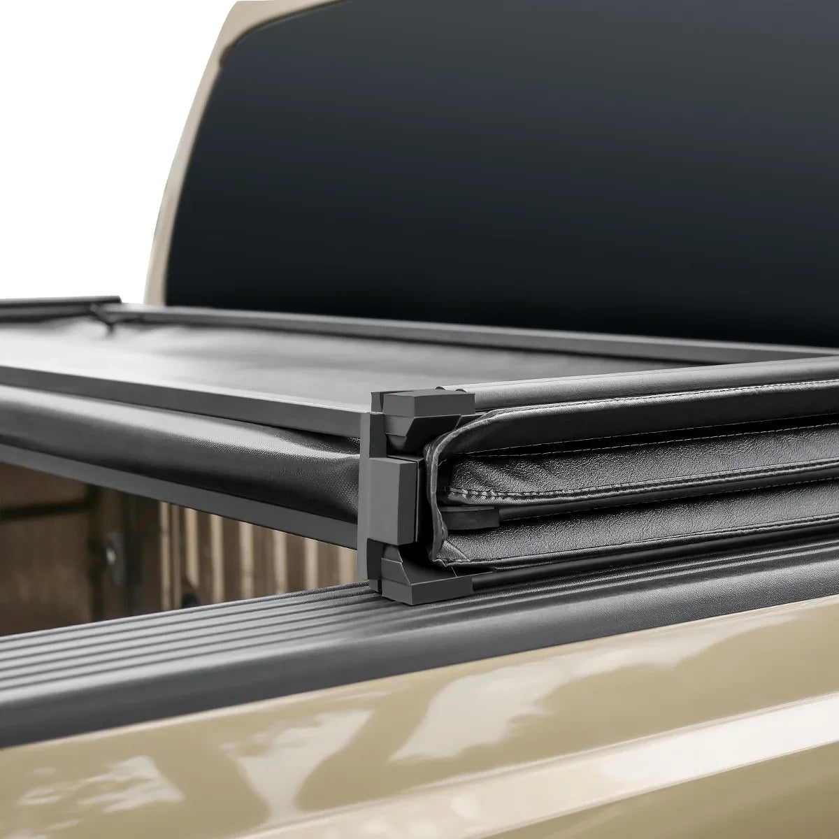 Auto Drive Soft Tri Fold Truck Bed Tonneau Cover Fits Ford Ranger Flareside/Splash 6' 1993-2011