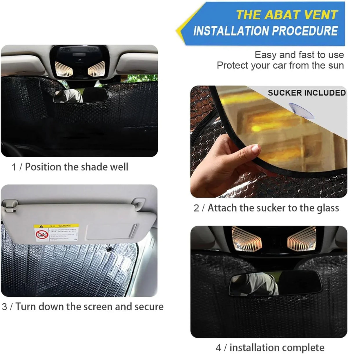 Wellsay Old Paris Landscape Car Windshield Sun Shade,oldable Visor Protector Keep Cool Sunshade Blocks UV Rays and Accessories to Protect for Cars,SUVs,Trucks-55×27.6in