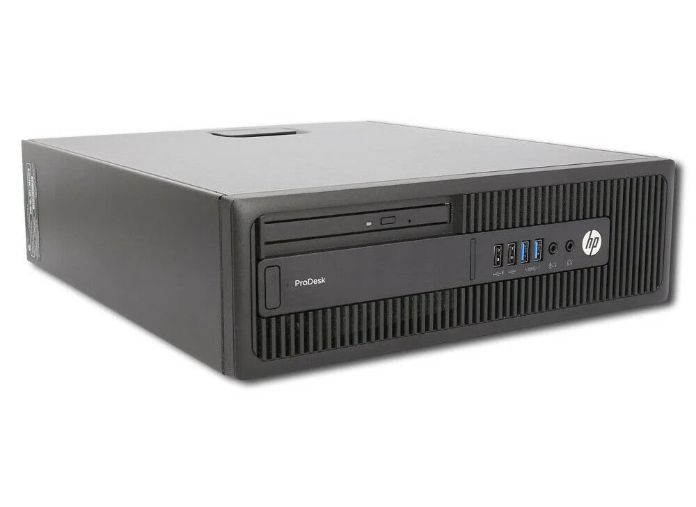 Repaired HP 600 G2 Desktop Computer Chipset Pentium G4400 3.3GHz CPU 8GB Ram, 2TB HDD, New 20" LCD, Keyboard & Mouse, WiFi, DVD, Win10 Pro PC (Refurbished)