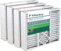 Filterbuy 19x20x5 MERV 13 Pleated HVAC AC Furnace Air Filters for Bryant/Carrier FILXXFNC0021, Day & Night, and Payne (4-Pack)