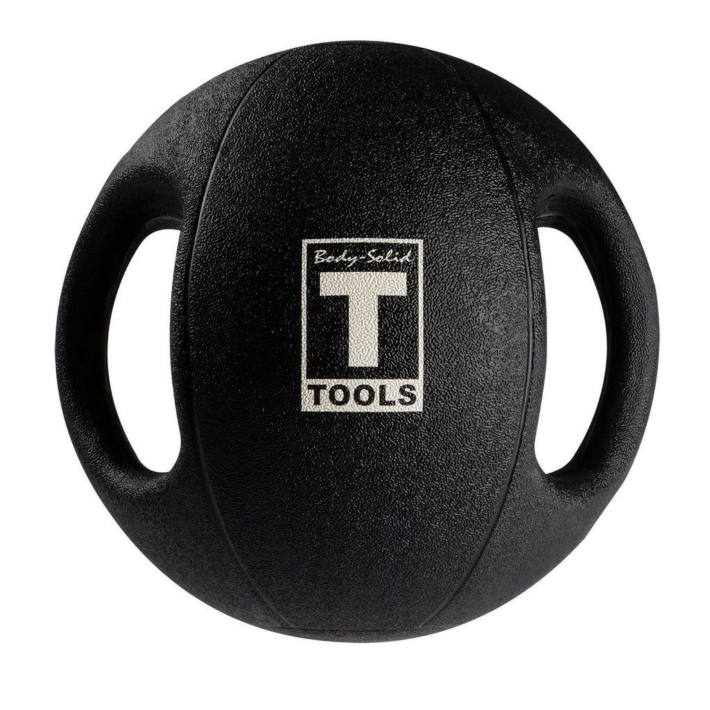 BSTDMB14 14lb BLack Dual Grip Medicine Ball