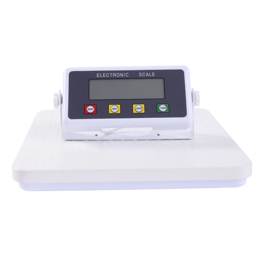 ZhdnBhnos 660lbs Medical Scale High-precision Digital Monitor Electronic Body Weight Scale Heavy Duty Large Platform Physician Scale Wrestling Scale