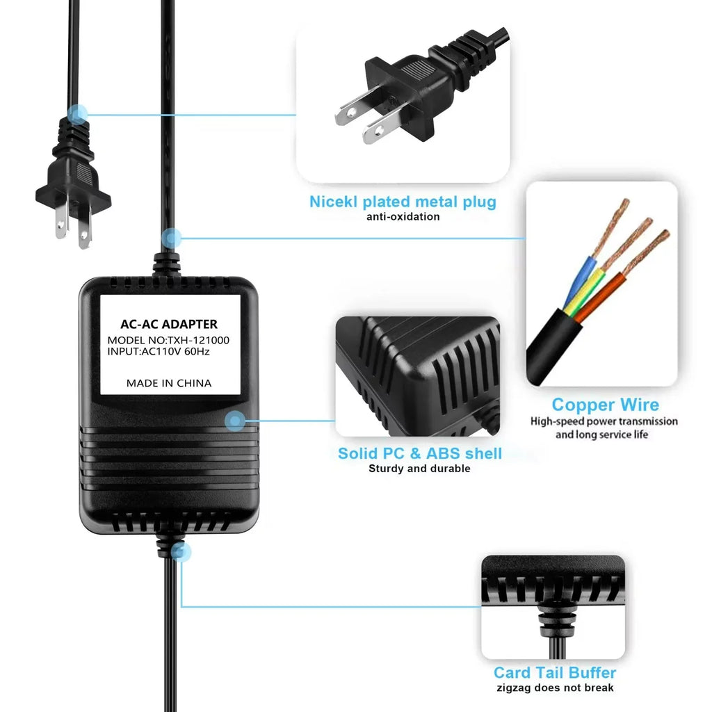 CJP-Geek AC to AC Adapter compatible for Harman Kardon No.: HK-02TA Power Supply Cord Cable Charger