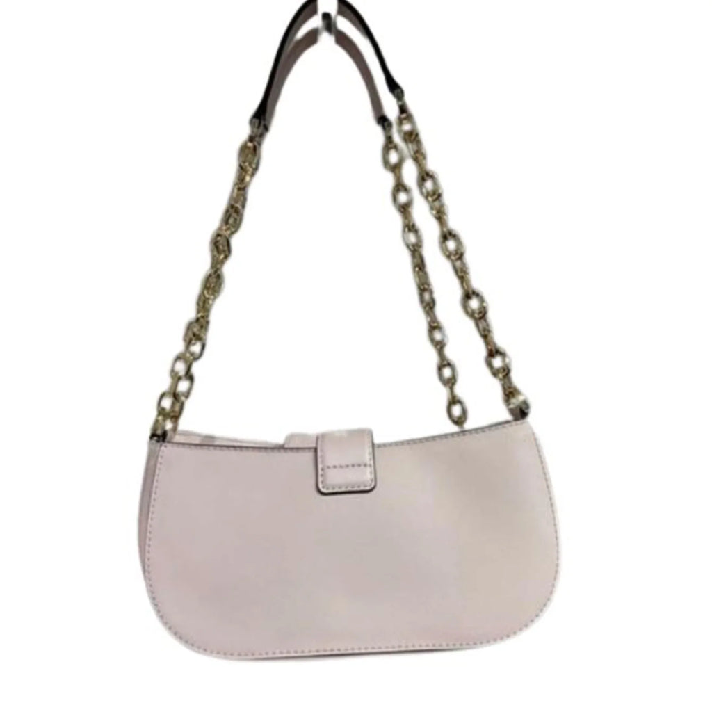 Michael Kors Womens Carmen XS Leather Pouchette Shoulder Bag (Powder Blush) 35F2GNMC0L-424