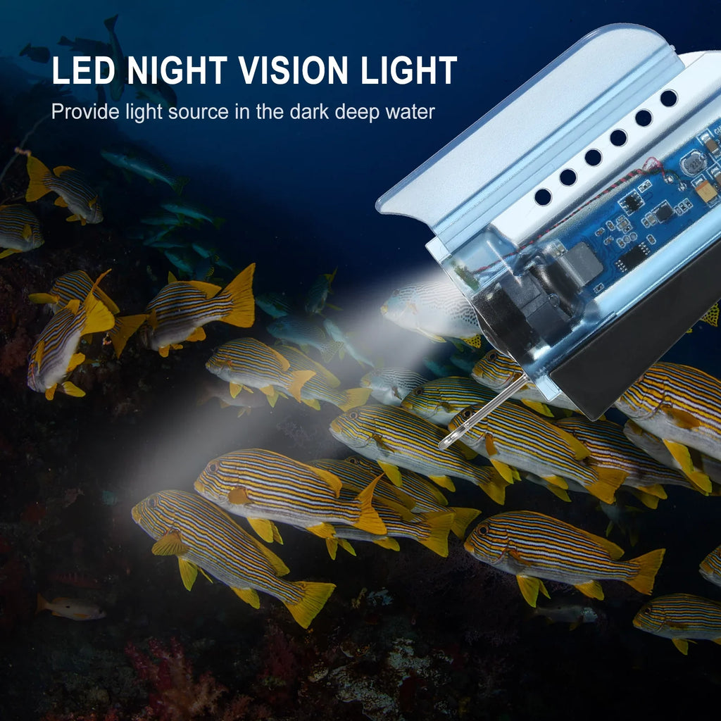 Gofishup 1080P Underwater Fishing Camera Fish Finder with APP Control, Live Video for Ice Lake Sea Boat Kayak Fishing