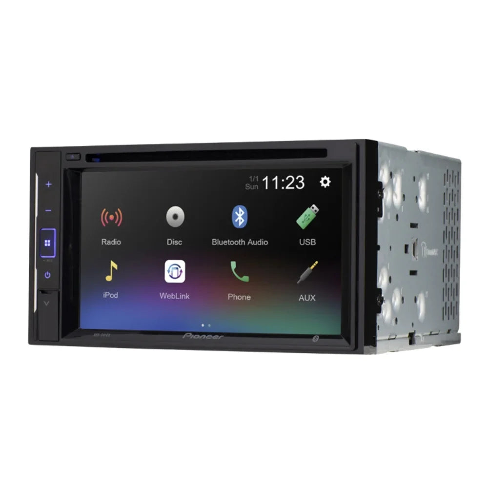 KIT4688 Bundle for 2008-2010 Chrysler 300 W/ Pioneer Double DIN Car Stereo with Bluetooth/Backup Camera/Installation Kit/in-Dash DVD/CD AM/FM 6.2" WVGA Touchscreen Digital Media Receiver