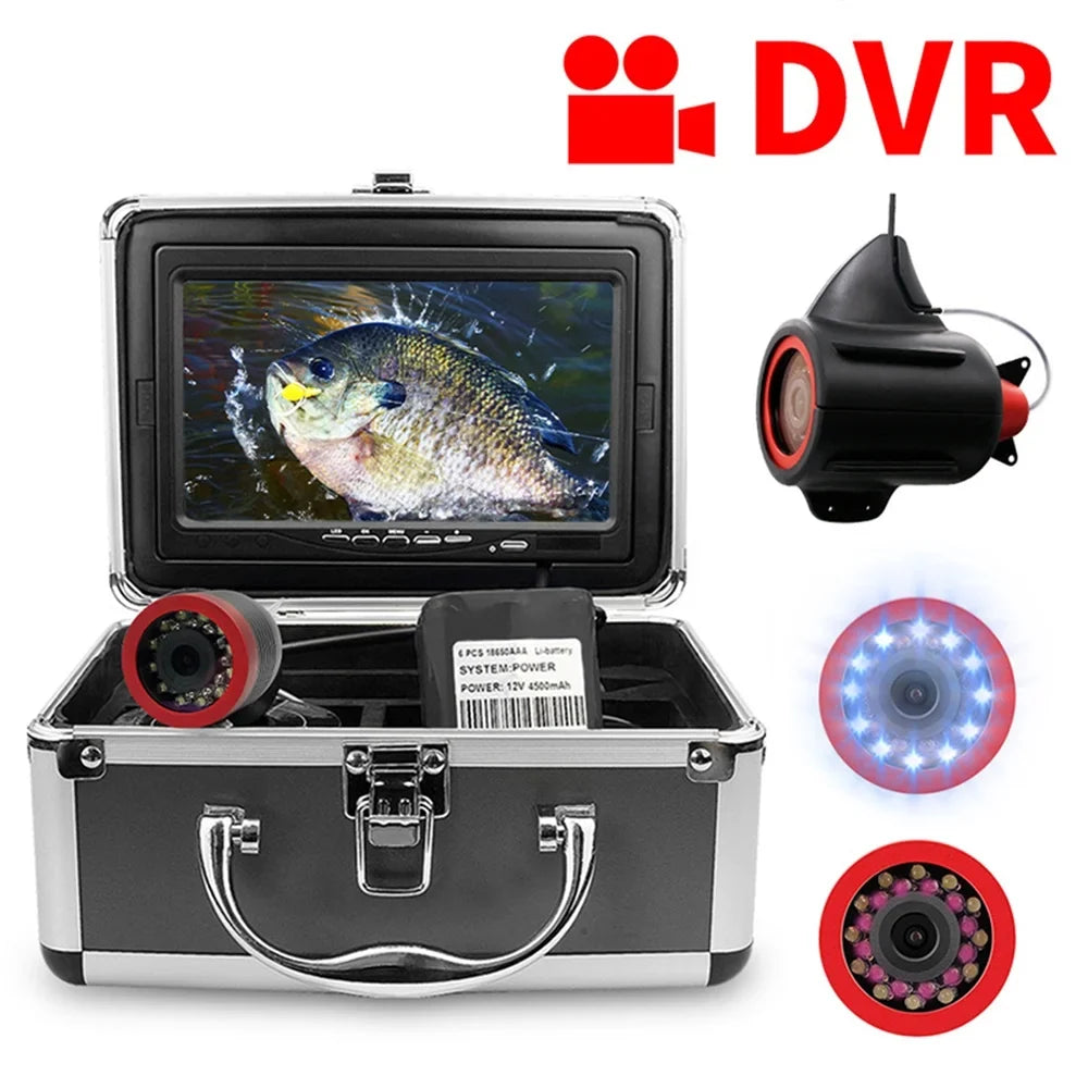 moobody Undersea Camera 7 Inch DVR Portable Video Fish Finder for Lake Sea Fishing