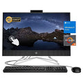 2022 Newest HP All-in-One Desktop, 22" FHD Touch Screen, AMD Ryzen 3 3250U, 12GB RAM, 512GB SSD, Webcam, DVD-RW, HDMI, RJ-45, USB Wired Keyboard&Mouse, WiFi, Windows 11 Home, Black