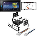 KIT471 Bundle with Pioneer Multimedia DVD Car Stereo and Installation Kit - for 2006-2008 Nissan 350Z /Bluetooth Touchscreen Radio - Backup Camera, Double Din Mounting Kit