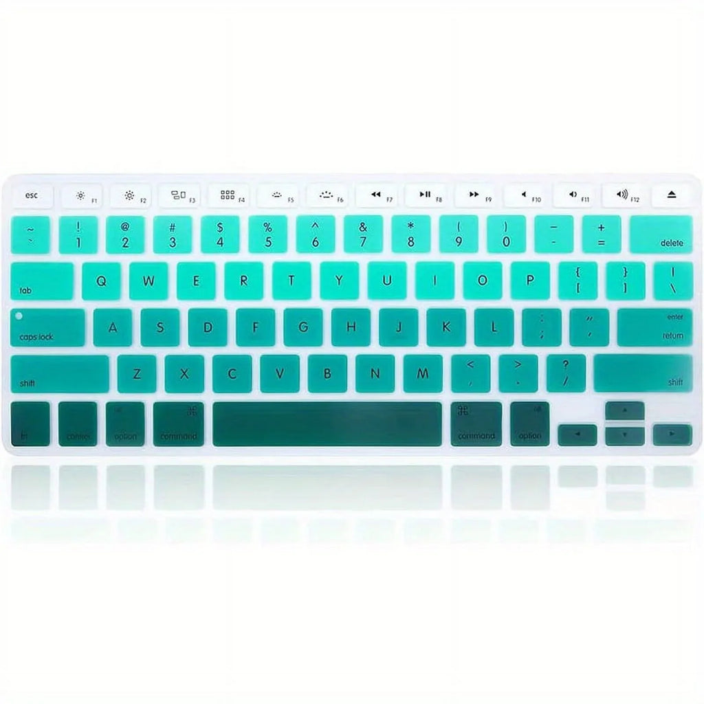 Silicone Keyboard Cover Skin For MacBook Air 13 Inch A1466 A1369(Release 2010-2017)& MacBook Pro 13" 15" 17" (2019 Or Older Version,with/Without Retina Panel)