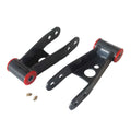 1"-2 Rear Lift Shackles Kits For 1984 1985 1986 1987 1988 1989 1990 - 2001 Jeep Cherokee XJ 2WD 4WD
