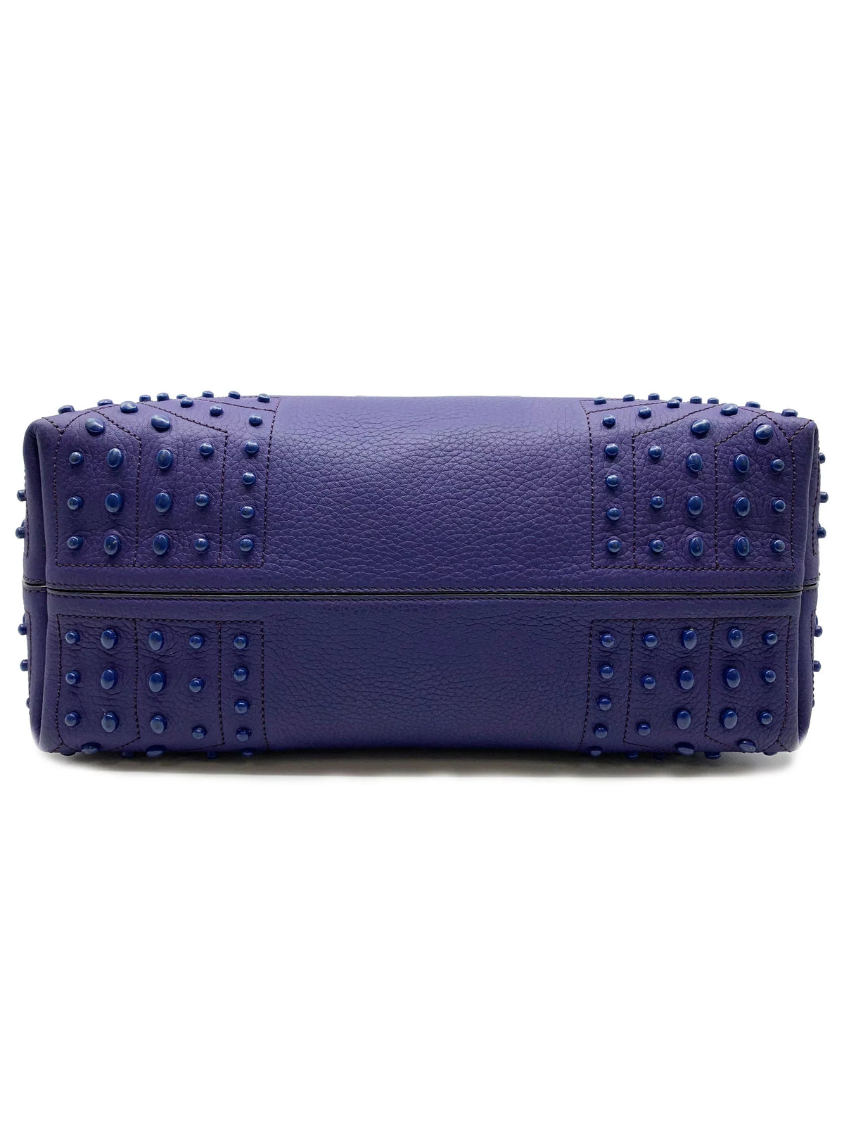 Tod's Satchel Wave New Tote Soft Gommini Violet XBWAMRFT301MACL-411