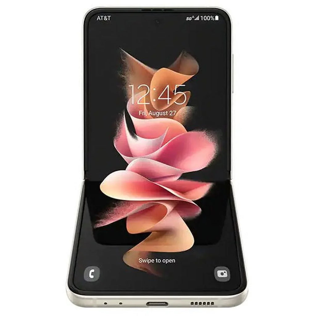 Samsung Galaxy Z Flip3 5G F711U (Fully Unlocked) 128GB Cream (Used - A+)