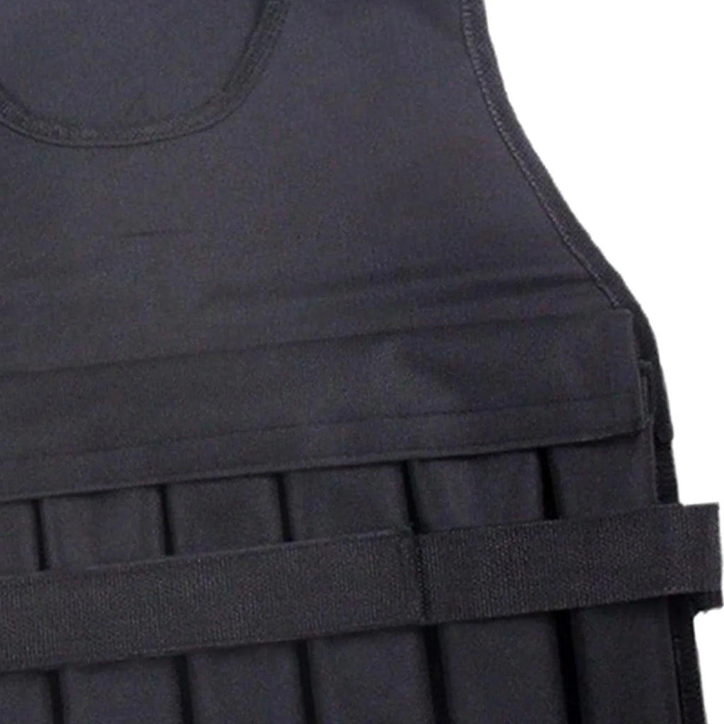 AMLESO Loading Vest Exercise Jacket for Boxing Running Gym Fitness 8 Pockets Exercise Slim Design Strength Training Body Weight Vest