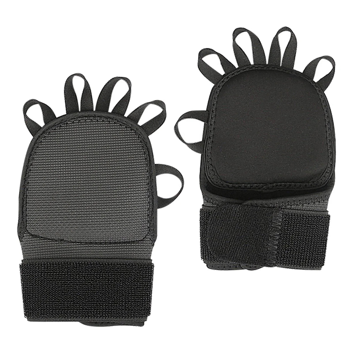 AMLESO 5xGymnastics Hand Grips Power Lifting Grips for Shrugs Deadlifting Kettlebells