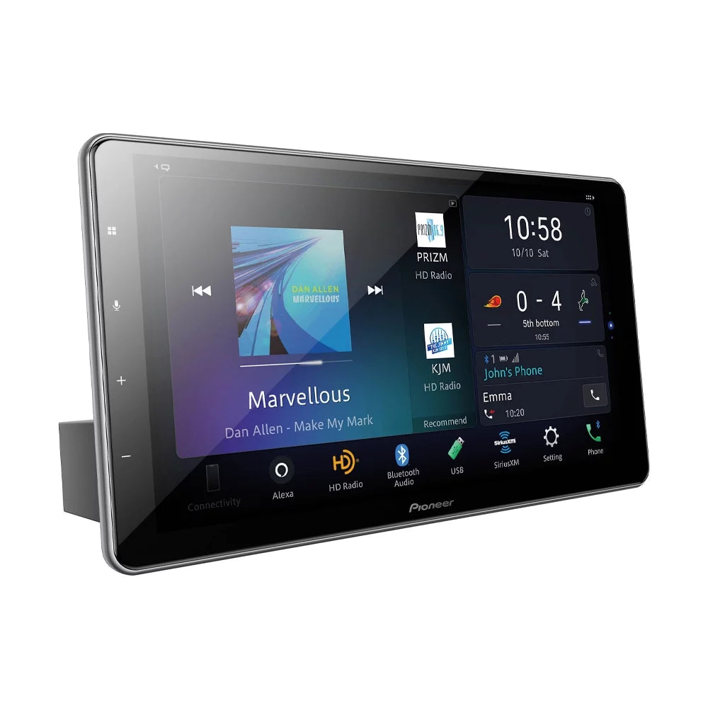New Pioneer DMH-WT8600NEX 1DIN 10.1" Digital Media Receiver & Backup Camera