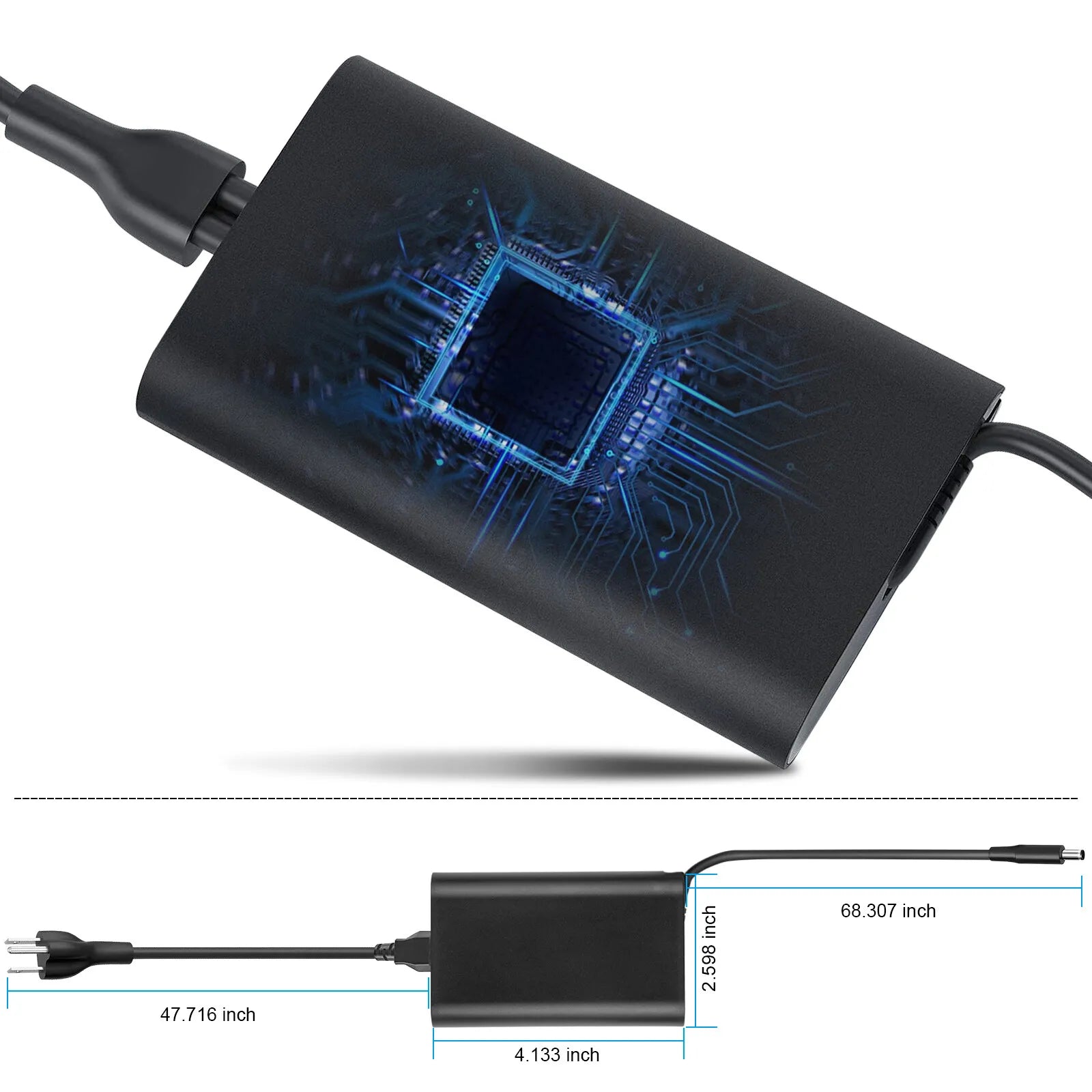 65W AC Adapter Portable PC Charger LA45NM121 for Dell XPS 13 9333 9343 9350 9360 US