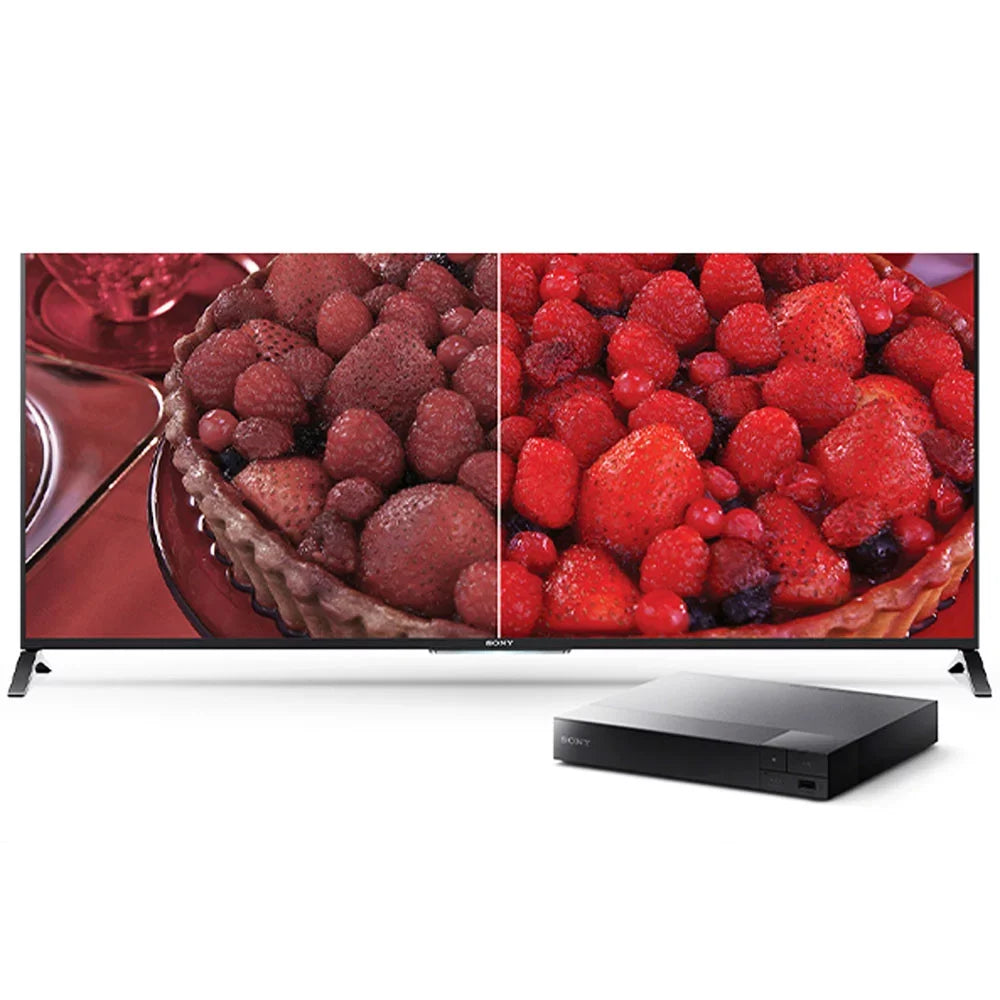 Sony BDPBX370 Streaming Blu-Ray Disc Player with WiFi Bundle with Deco Gear 6FT Universal 4K HDMI 2.0 Cable with 28AWG Pure Copper Conductors and Microfiber Cleaning Cloth