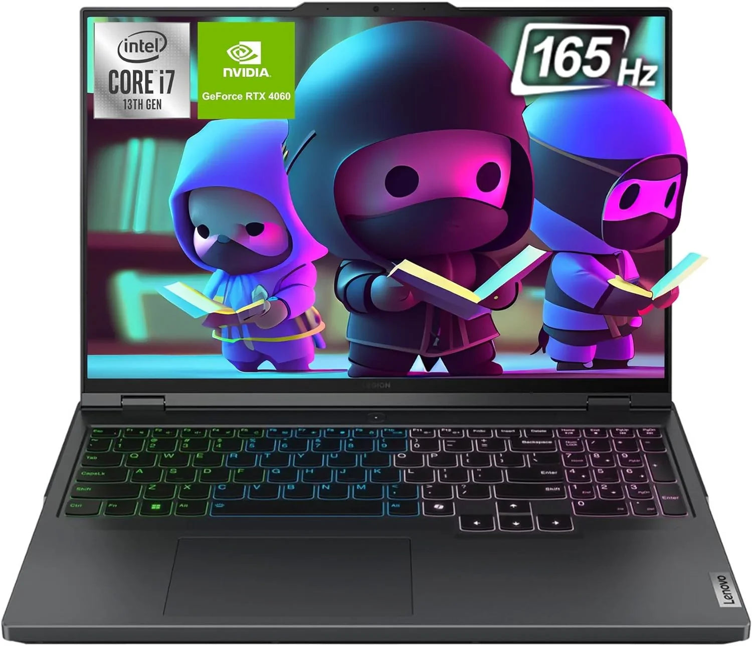 Lenovo Legion Pro 5i Gaming Notebook, 13th Gen Chipset Core i7-13700HX, 64 GB DDR5 Ram, 2 TB PCIe SSD, 16" WQXGA(2560x1600), Nvidia Geforce RTX 4060, Windows 11 Home