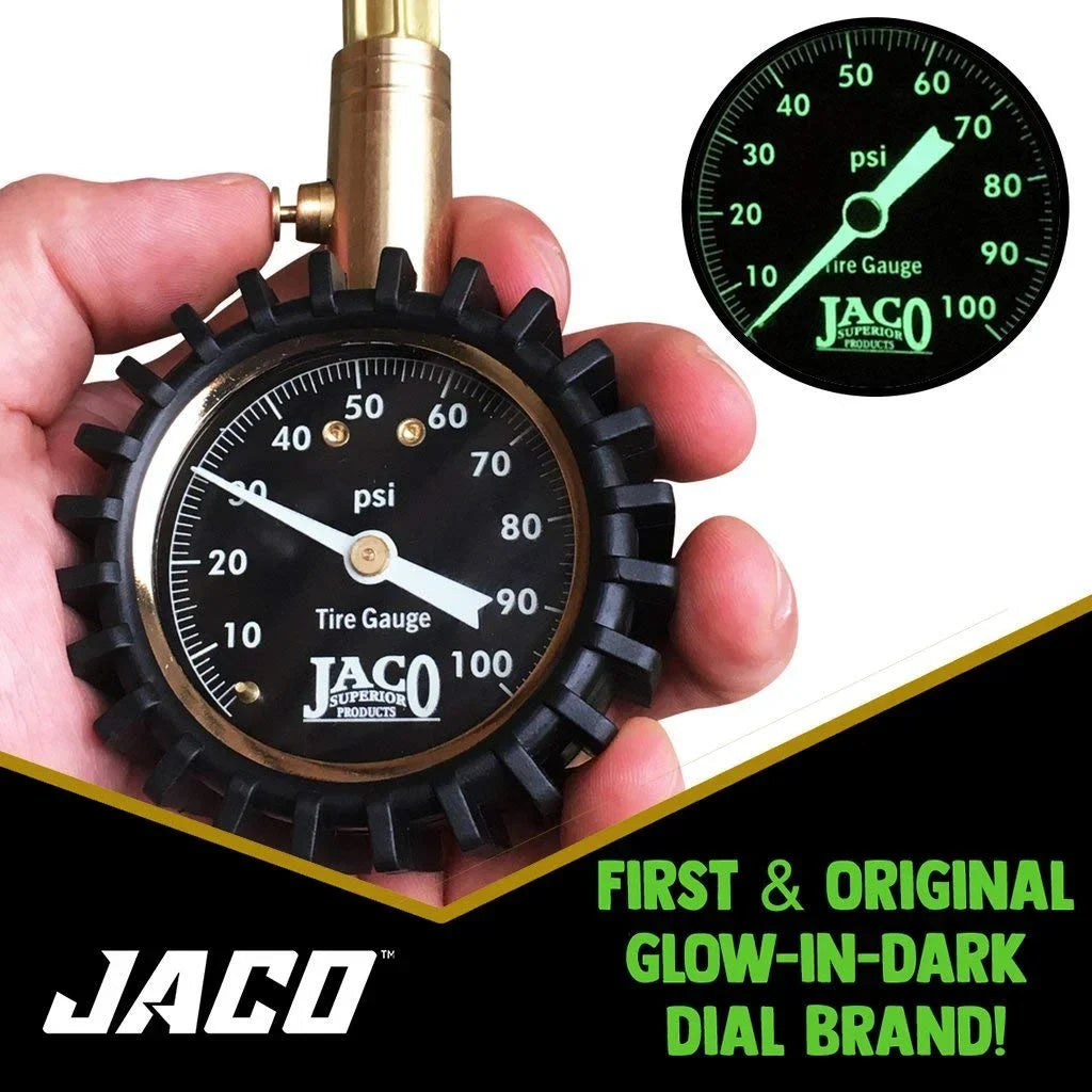 JACO Superior Products JACO ElitePro Tire Pressure Gauge - 100 PSI