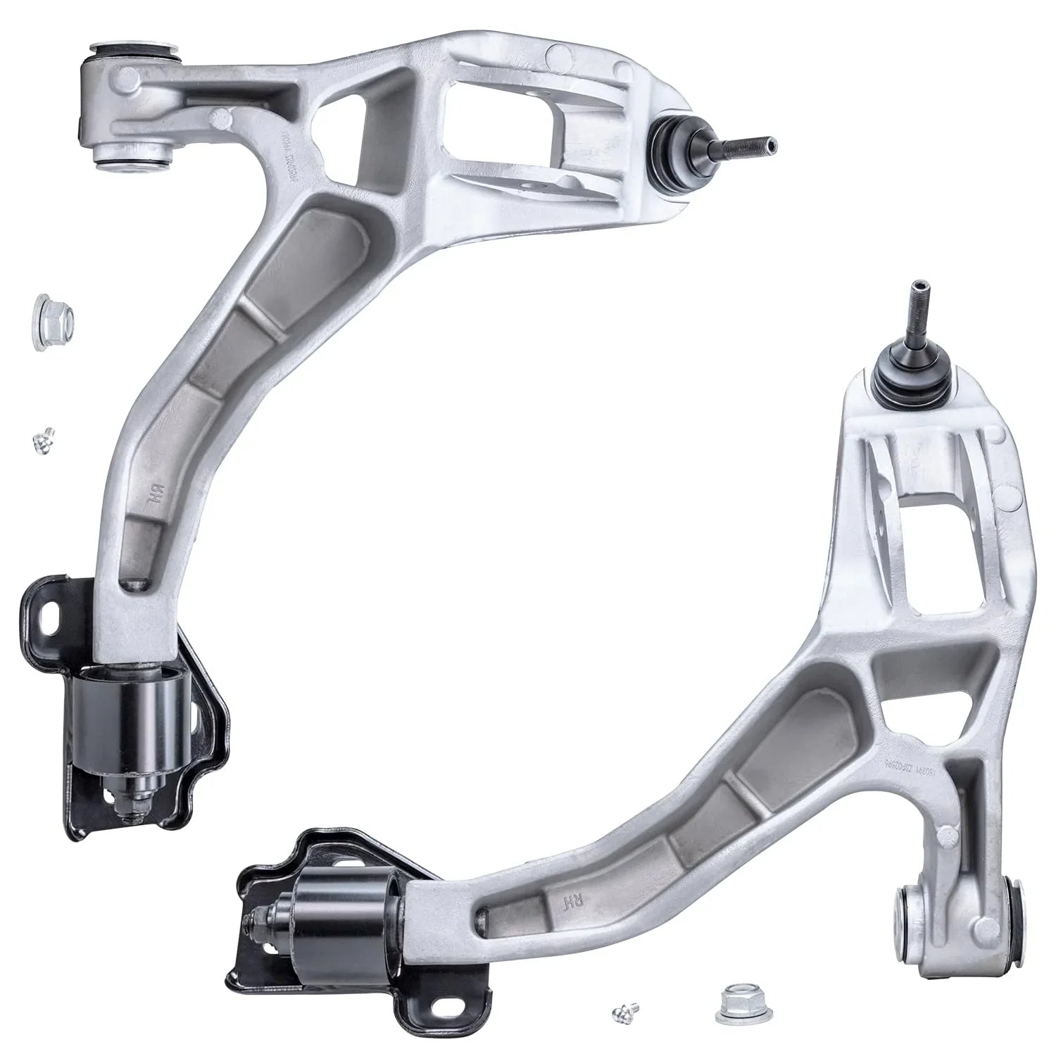 Detroit Axle - Front Control Arms for 2003-2011 Mercury Grand Marquis Ford Crown Victoria Lincoln Town Car, Marauder 2004 2005 2006 2007 2008 2009 2010, Lower Control Arms with Ball Joints Replacement