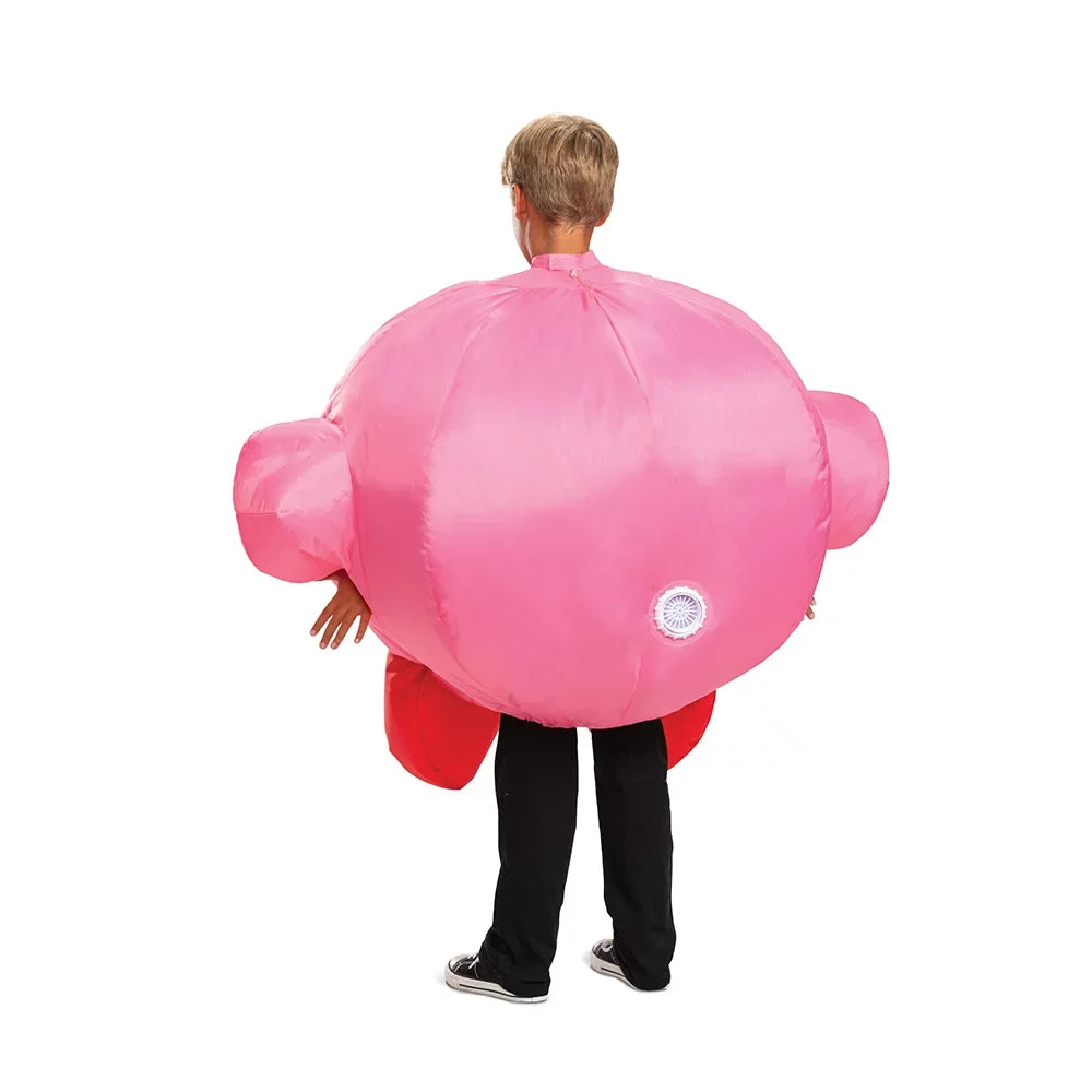 Kirby Inflatable Halloween Child Costume, Disguise, Fits Up to (Size 10)