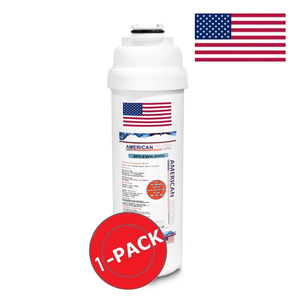 AFC Brand , Water Filters , Model # AFC-EWH-3000 , Compatible with WaterSentry® LZWSGRNM8K - 1 Pack - Made in U.S.A.