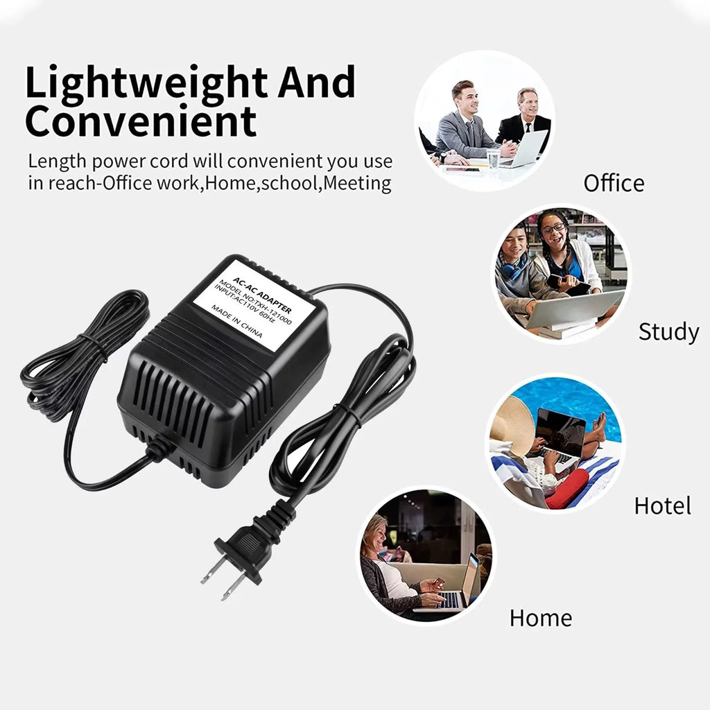 CJP-Geek AC to AC Adapter compatible for Nintendo Gameboy Advance SP Neon Wall Clock Power Supply