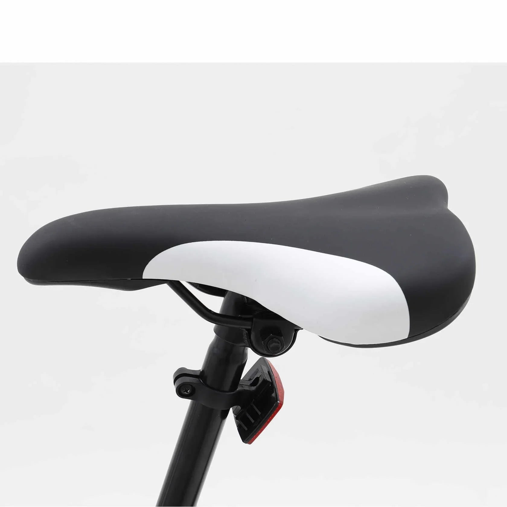 Dinling Mountain Bike, 26-inch wheel, 21 speeds Hybrid Road Bicycle, Black-White