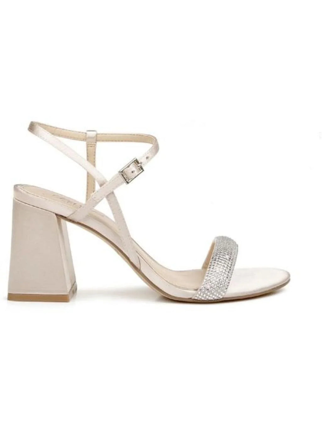 Jewel Badgley Mischka Women's Earlene Block Heel Evening Sandals