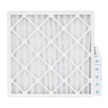 Pamlico Air 24x24x2 MERV 8 Pleated AC Furnace Air Filters. Quantity 6. (Actual Size: 23.38 x 23.38 x 1.75 Inches)