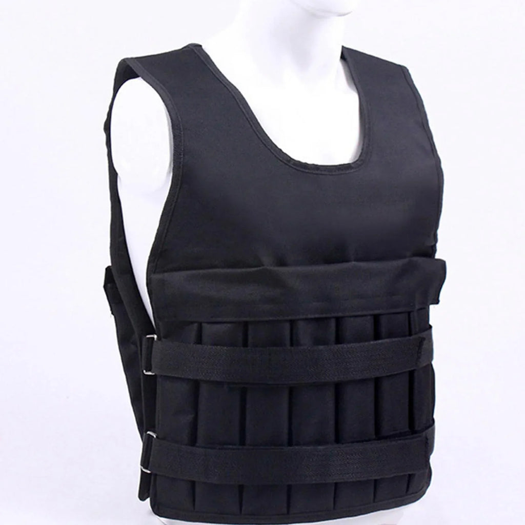 Tnarru Loading Vest Exercise Jacket for Boxing Running Gym Fitness 8 Pockets Exercise Slim Design Strength Training Body Weight Vest